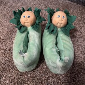 1984 Cabbage Patch Kids Slippers Adult Size 7–8 Vintage R.G. Barry Rare